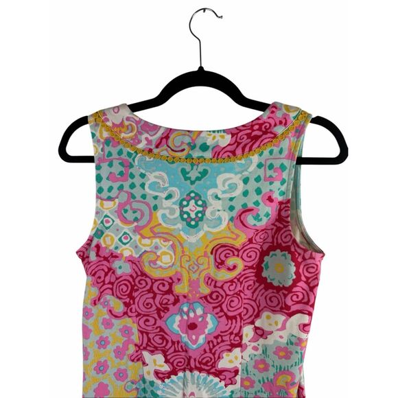Talbots colorful tank dress- size xs - Picture 3 of 6